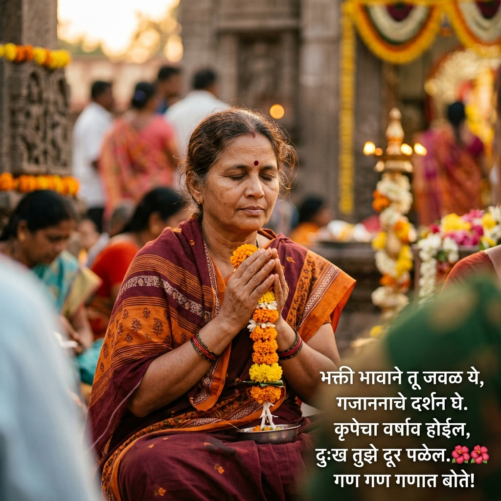 Gajanan Maharaj Shayari in Marathi