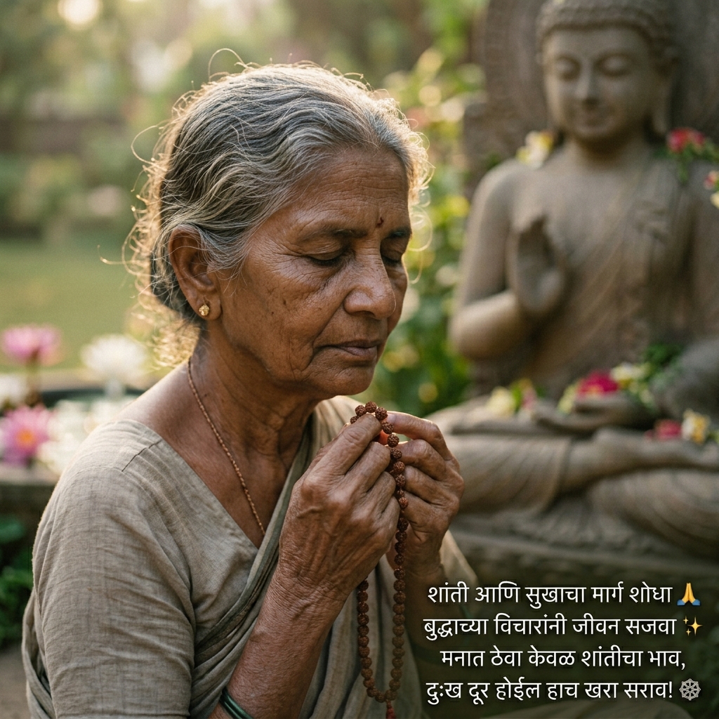 Gautam Buddha Shayari in Marathi