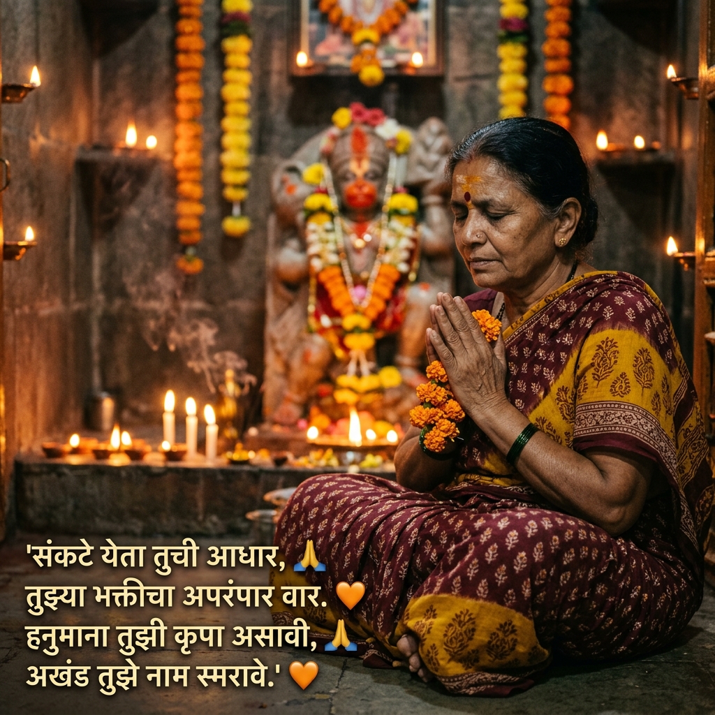 Hanuman Shayari in Marathi
