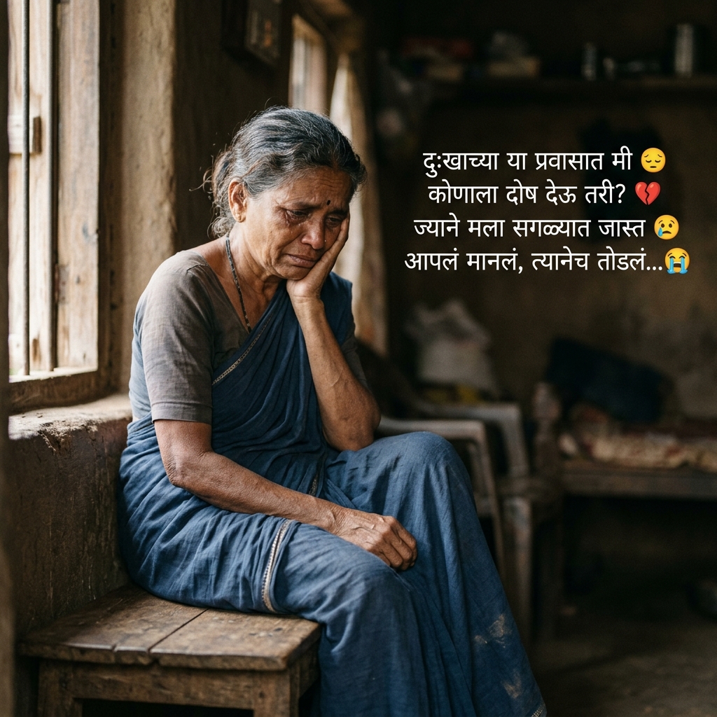 Hurt Shayari in Marathi