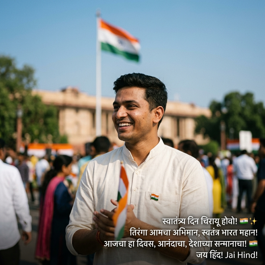 Independence Day Shayari in Marathi