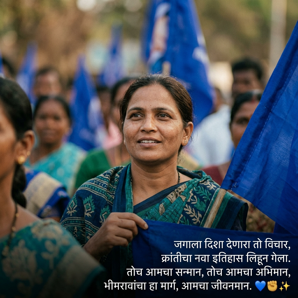 Jay Bhim Shayari in Marathi
