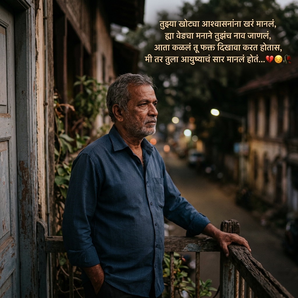 Khot Shayari in Marathi