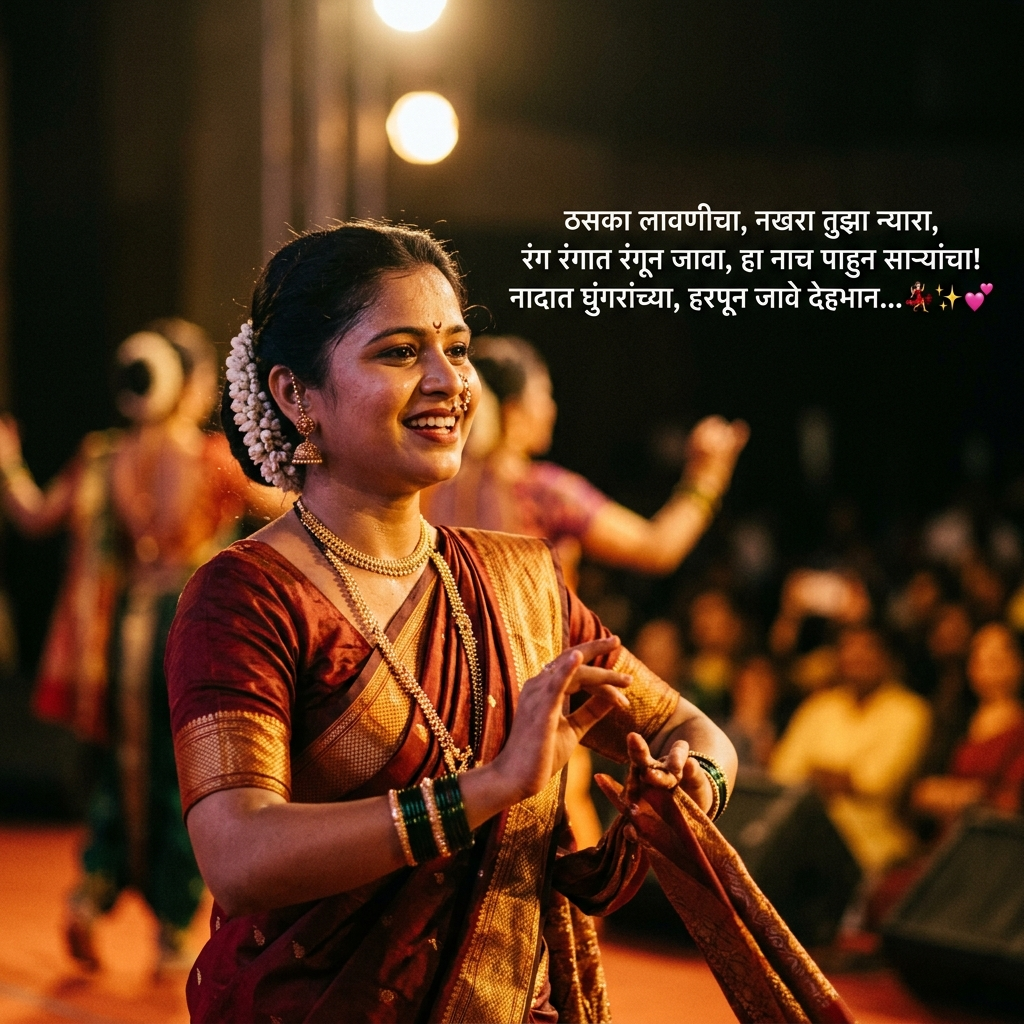 Lavani Shayari in Marathi