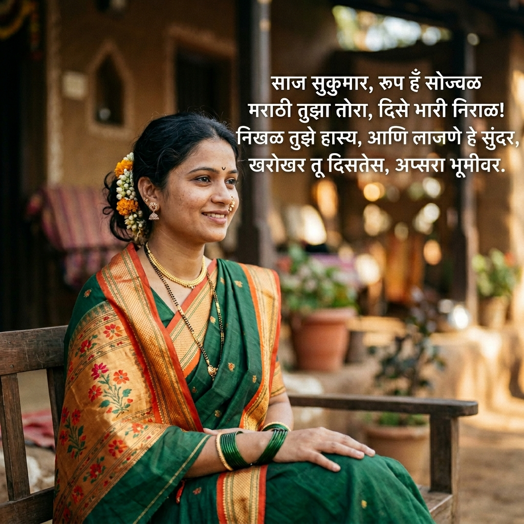 Marathi Look Shayari in Marathi