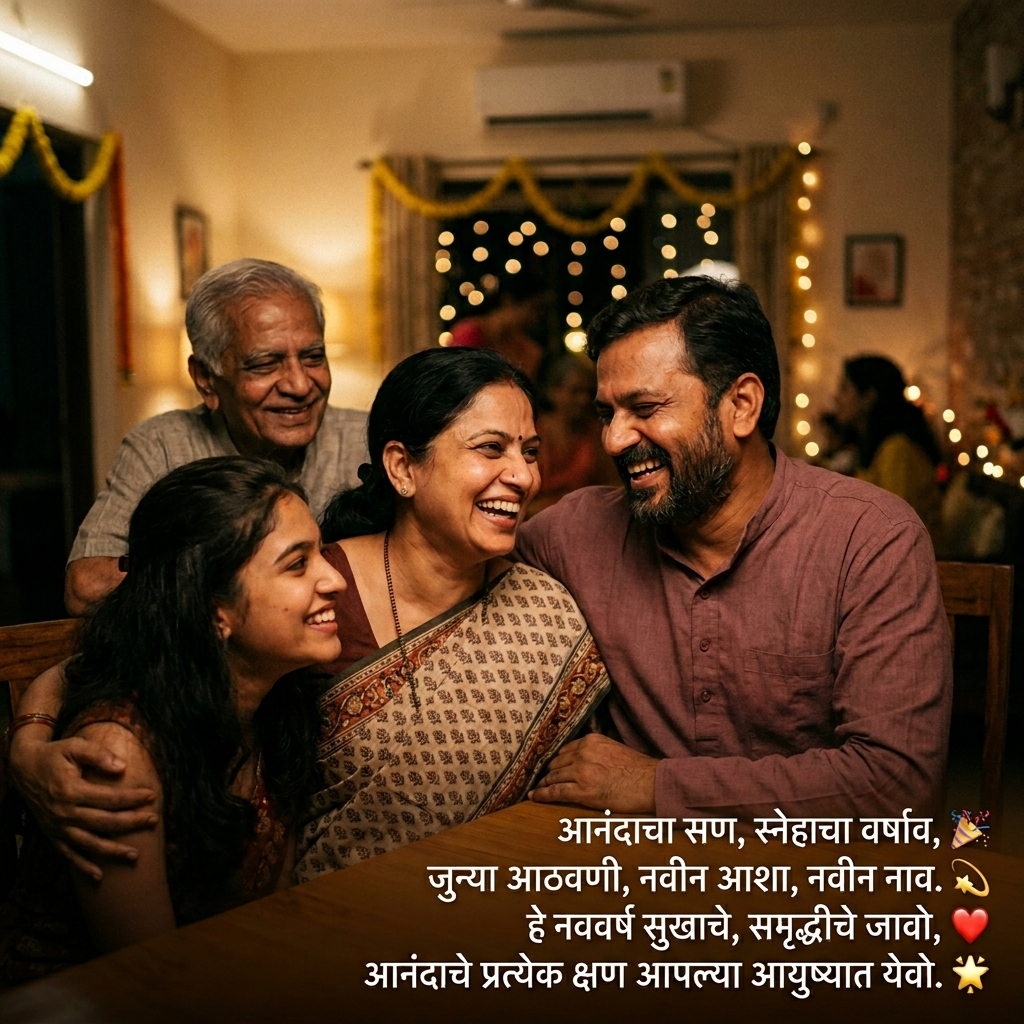 New Year Shayari in Marathi