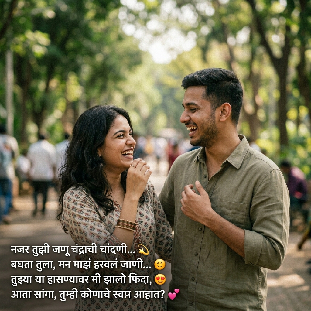 Pickup Shayari in Marathi