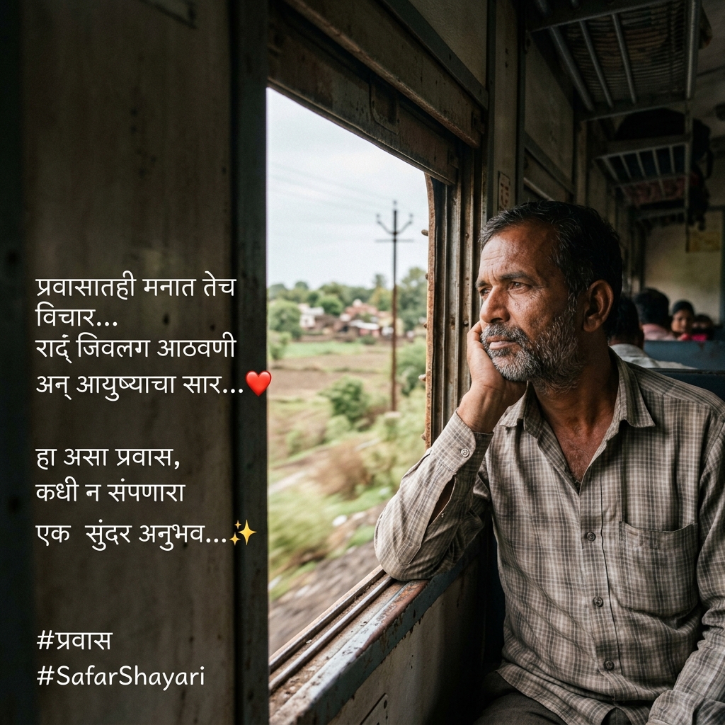 Safar Shayari in Marathi