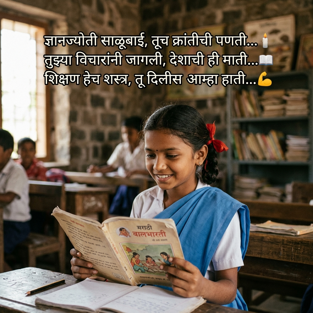 Savitribai Phule Shayari in Marathi