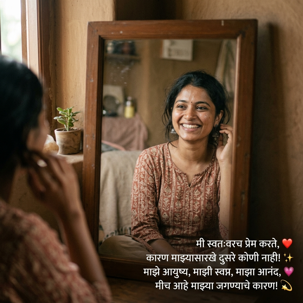 Self Love Shayari in Marathi