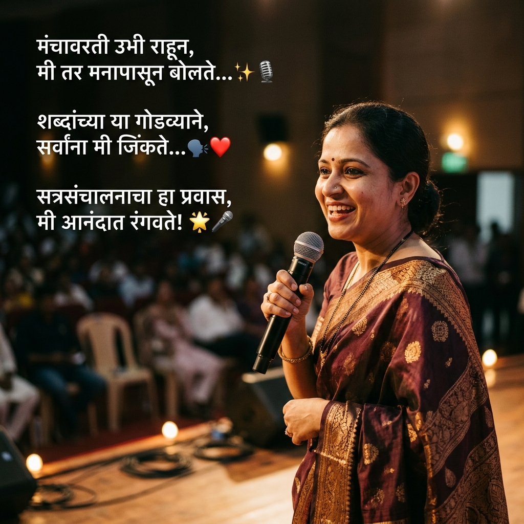 Sutrasanchalan Shayari in Marathi