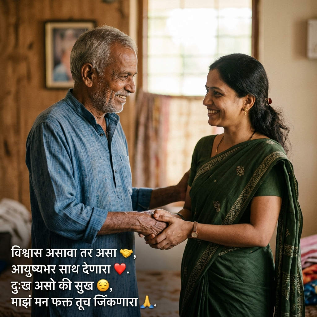 Trust Shayari in Marathi
