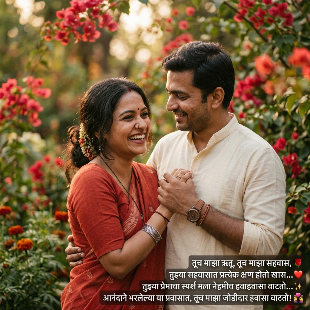 Valentine Day Shayari in Marathi