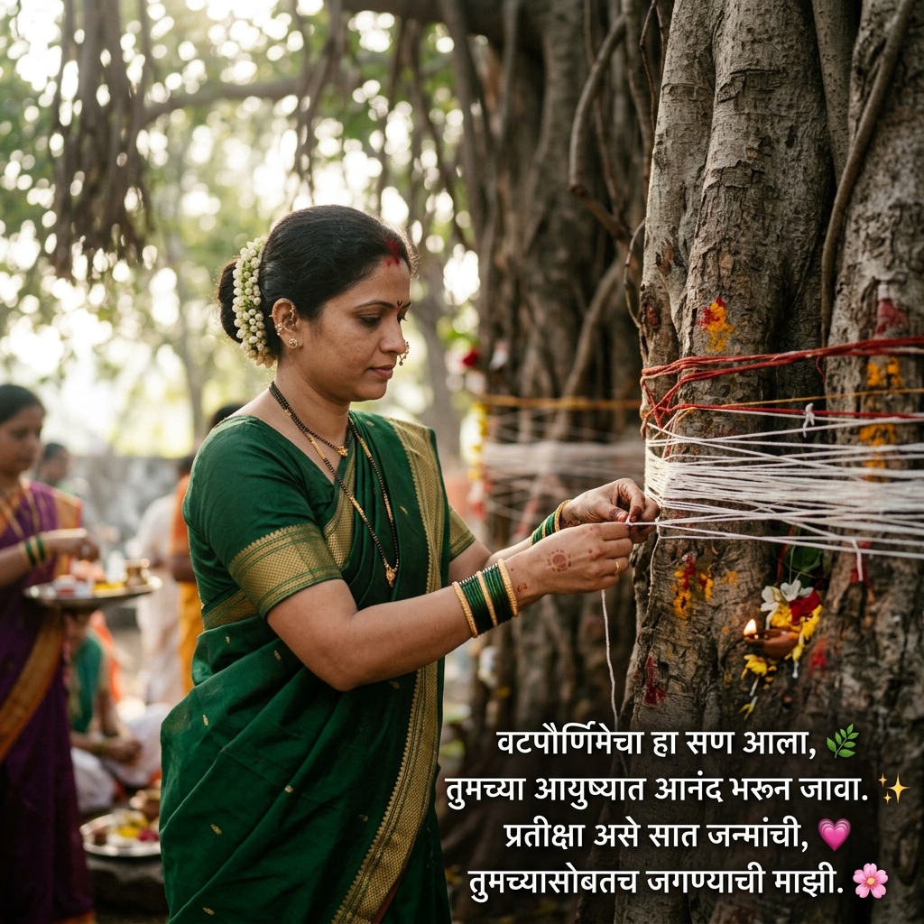 Vat Purnima Shayari in Marathi