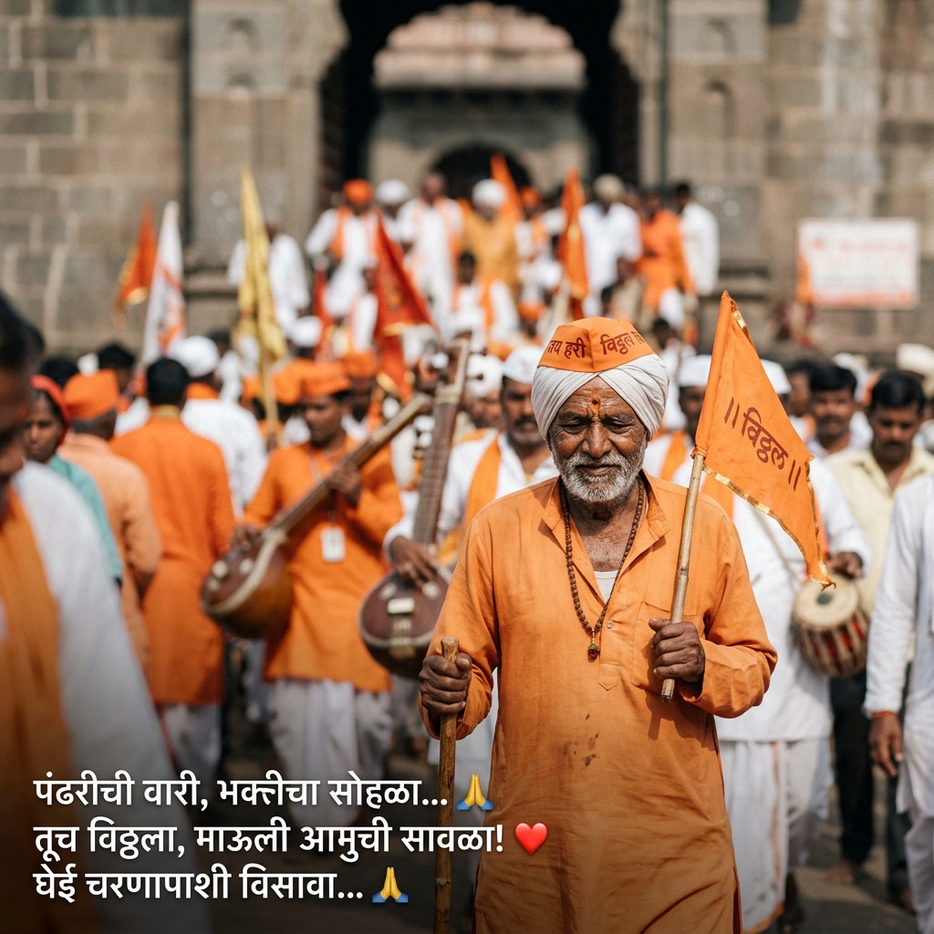 Vitthal Shayari in Marathi