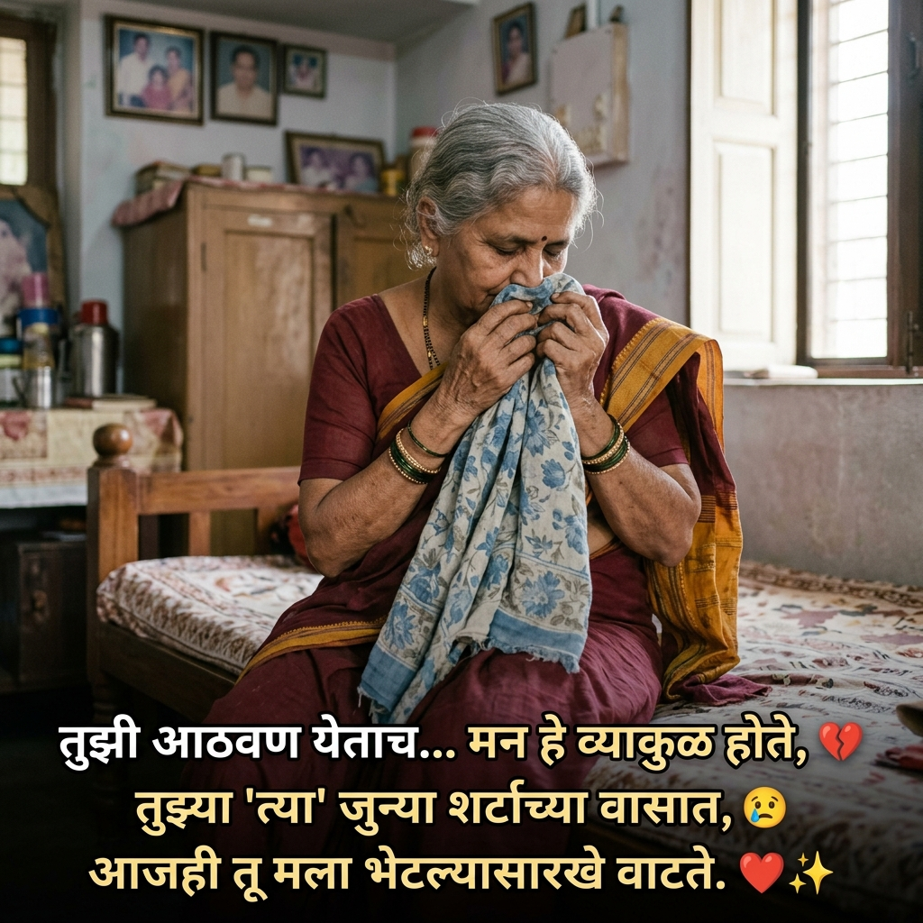 Miss You Shayari in Marathi