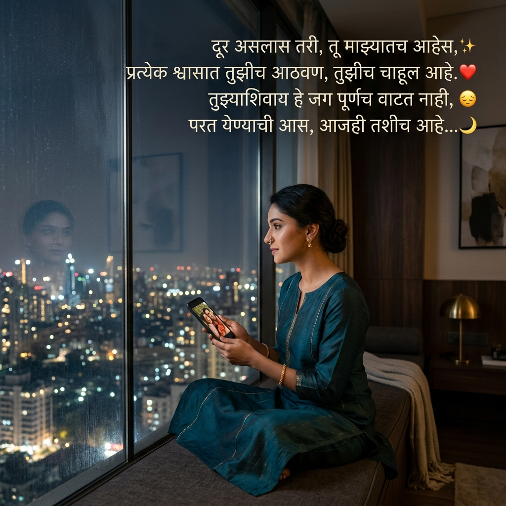 Miss You Shayari in Marathi