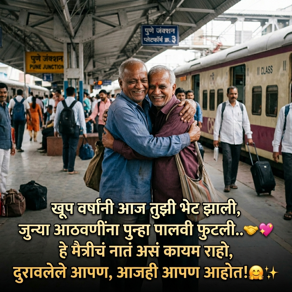 Mitra Shayari in Marathi