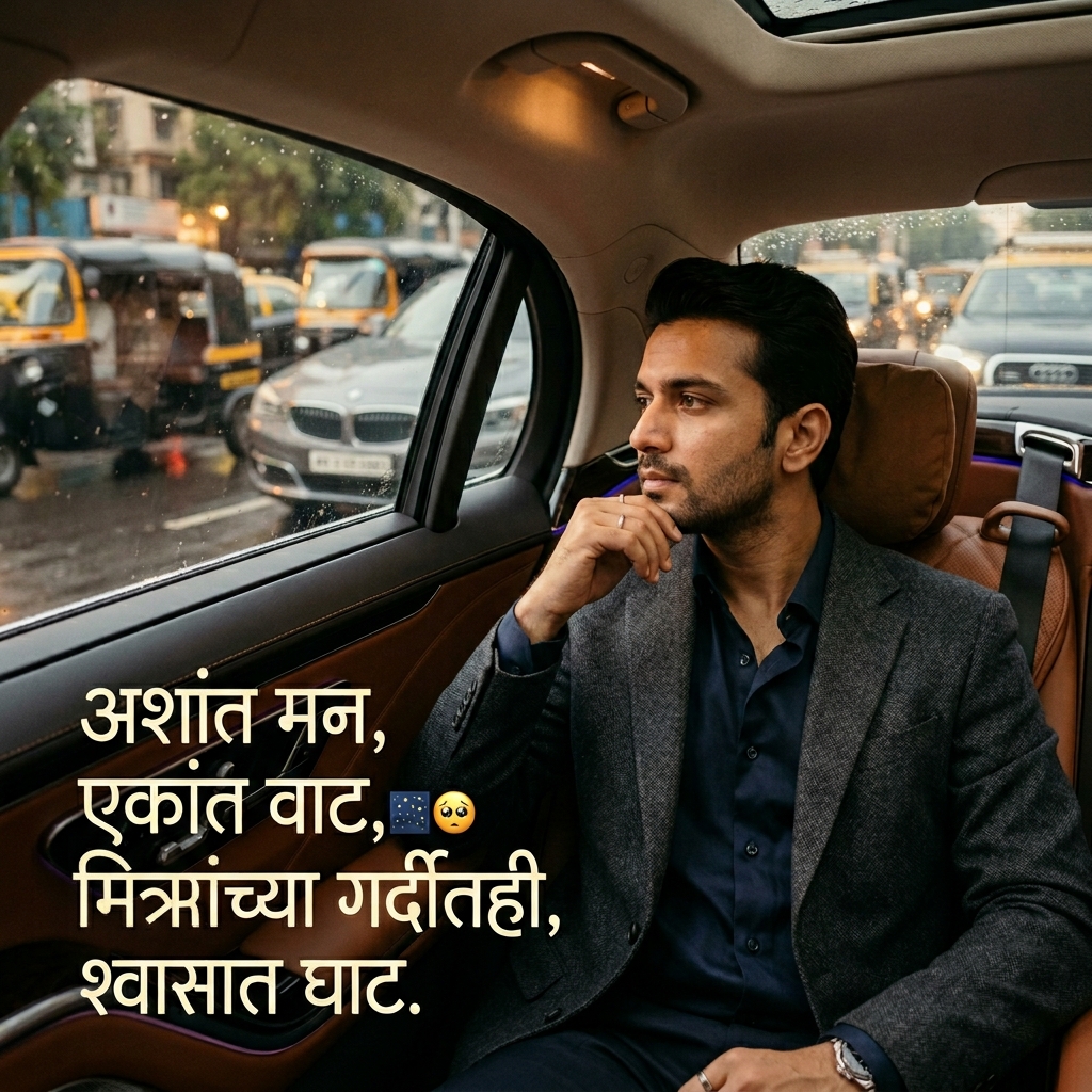 Mood Off Shayari in Marathi