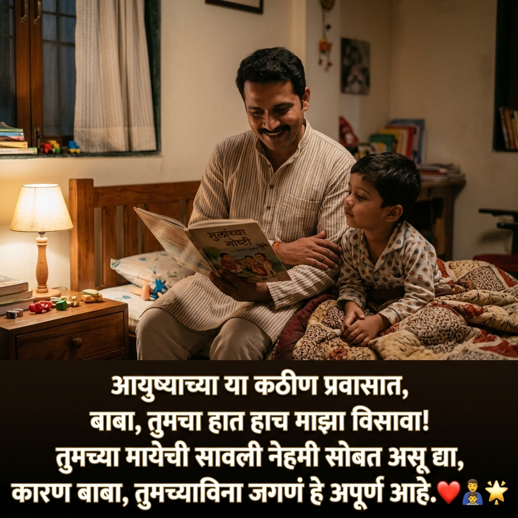 Papa Shayari in Marathi