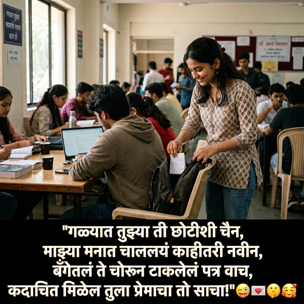 Pickup Shayari in Marathi