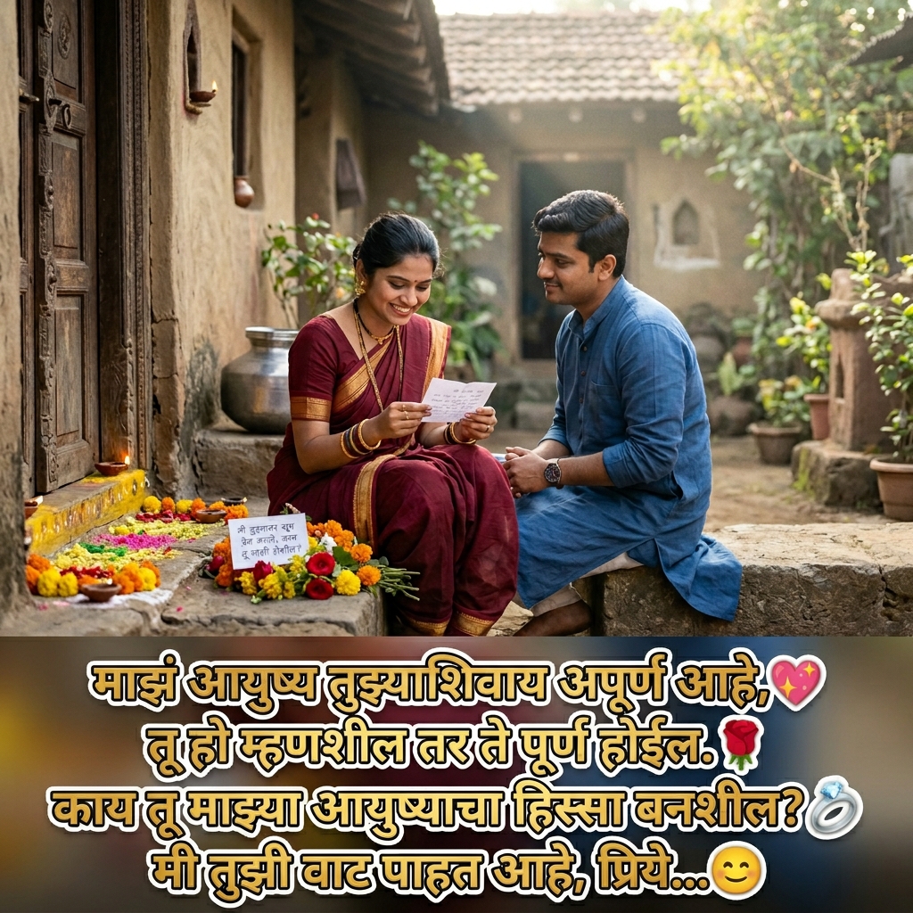 Propose Day Shayari in Marathi