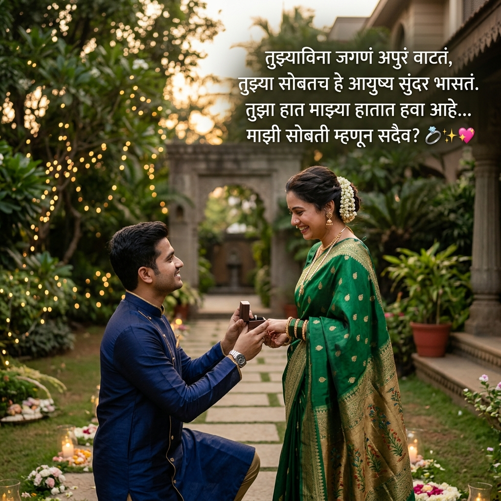 Propose Shayari in Marathi