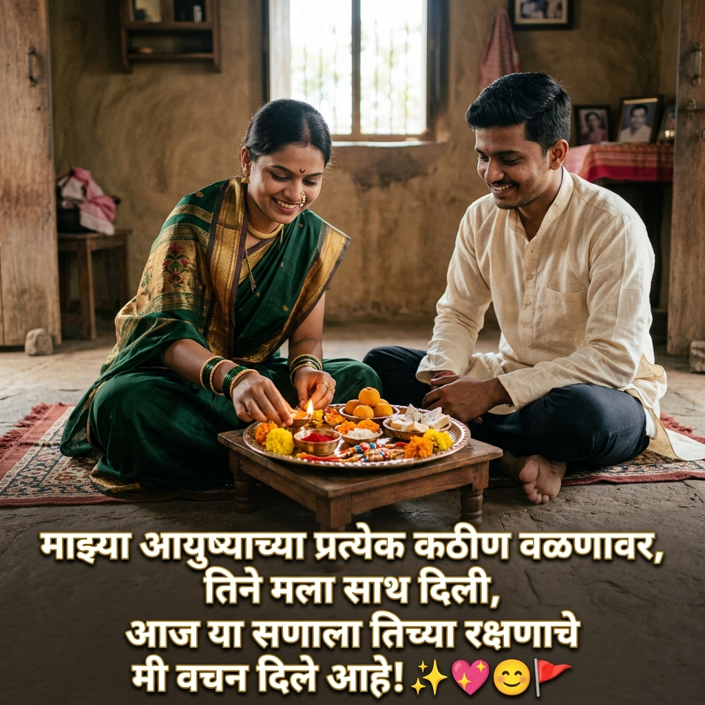 Raksha Bandhan Shayari in Marathi
