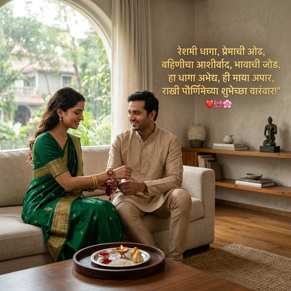 Raksha Bandhan Shayari in Marathi
