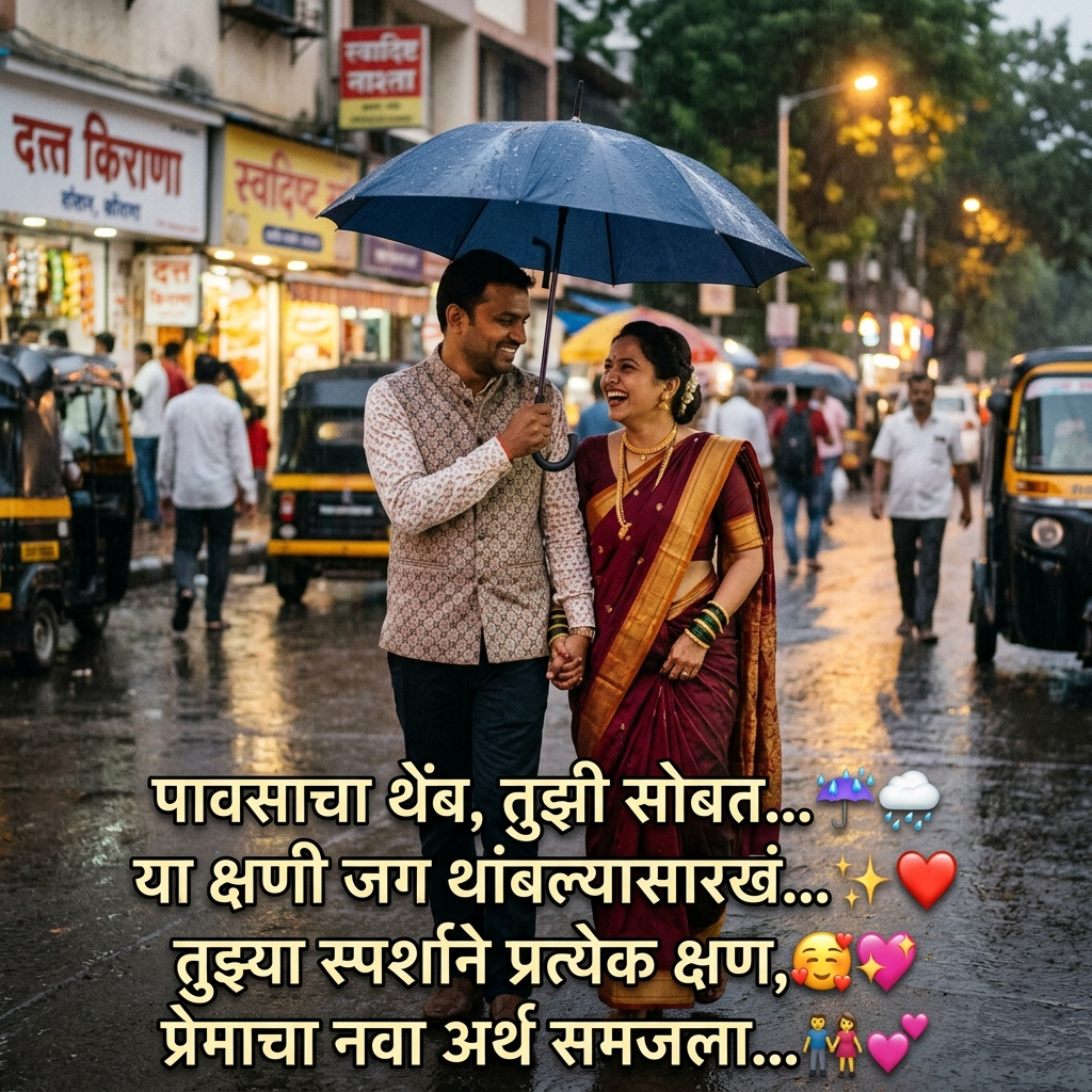 Romantic Shayari in Marathi