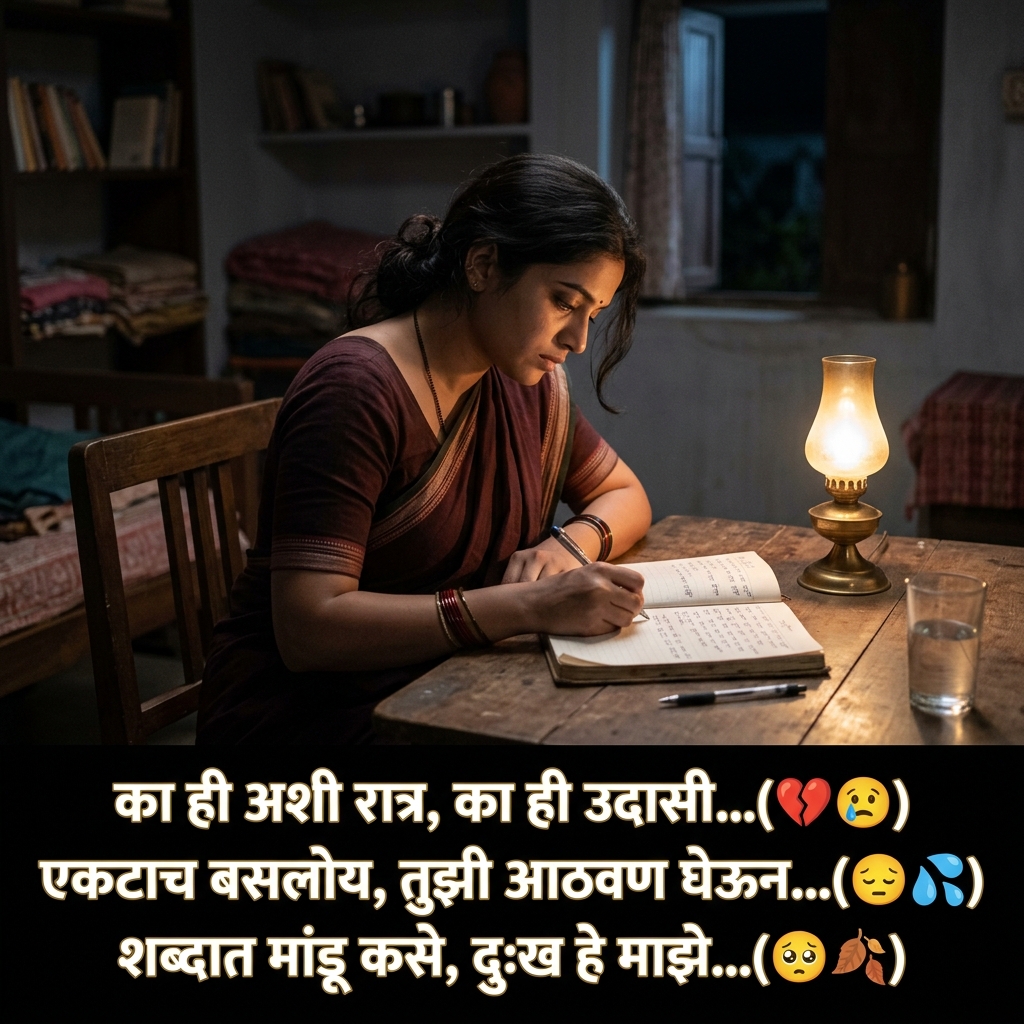 Sad Shayari in Marathi
