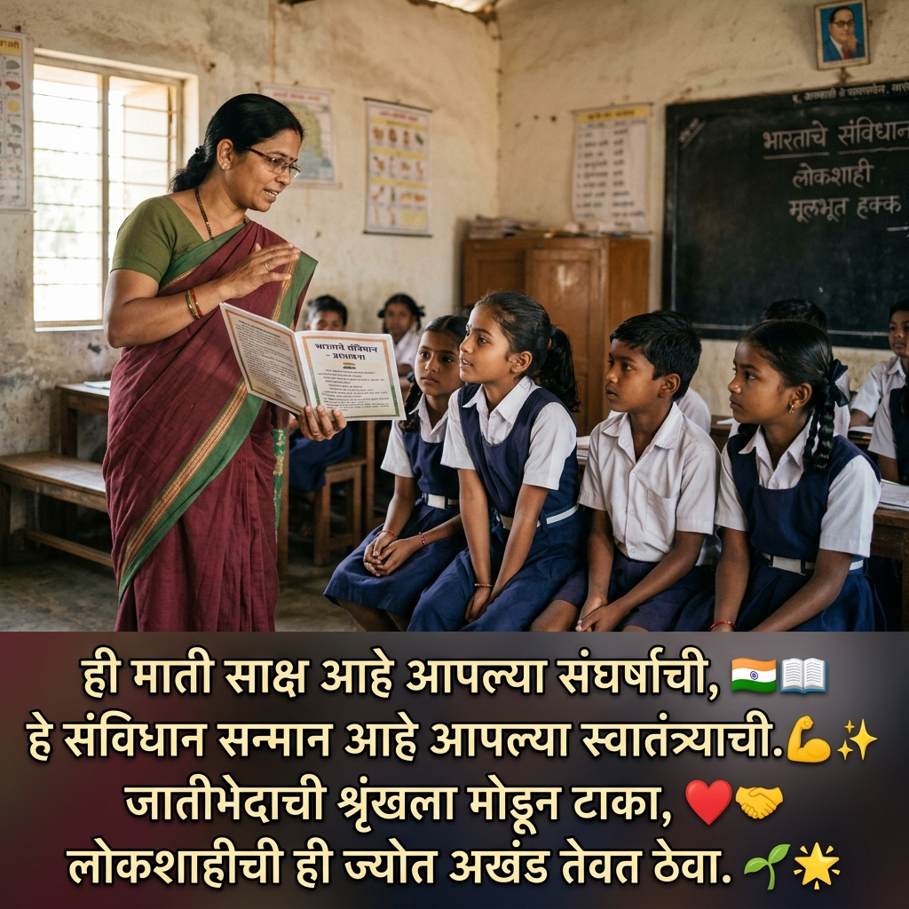 Samvidhan Shayari in Marathi 