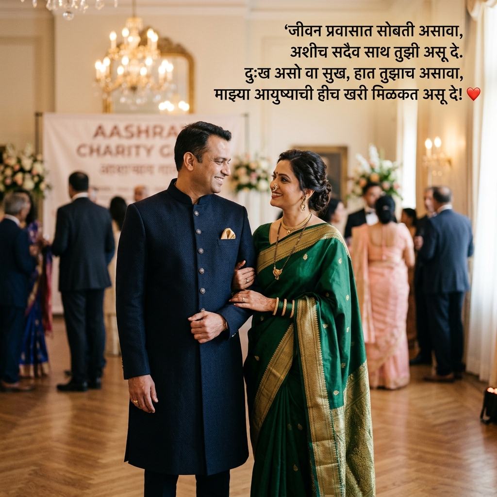 Sath Shayari in Marathi