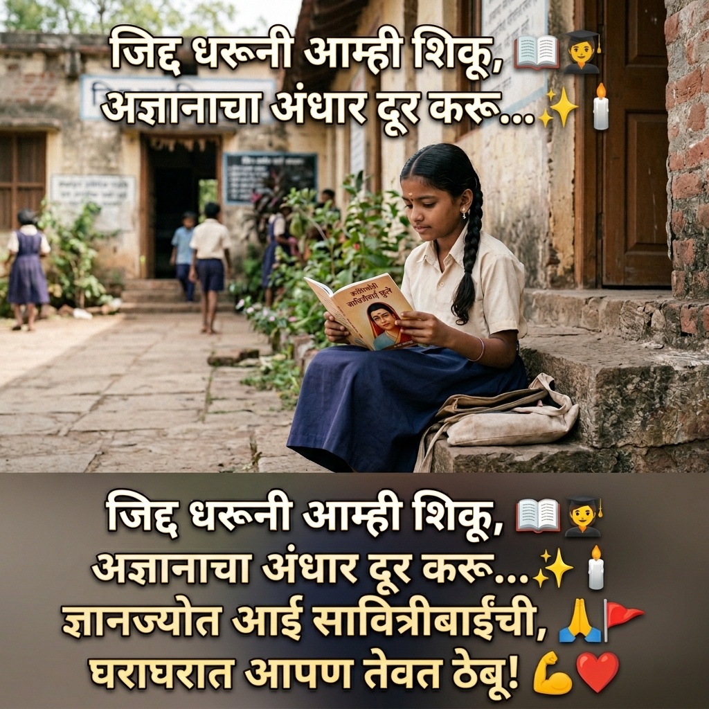 Savitribai Phule Shayari in Marathi
