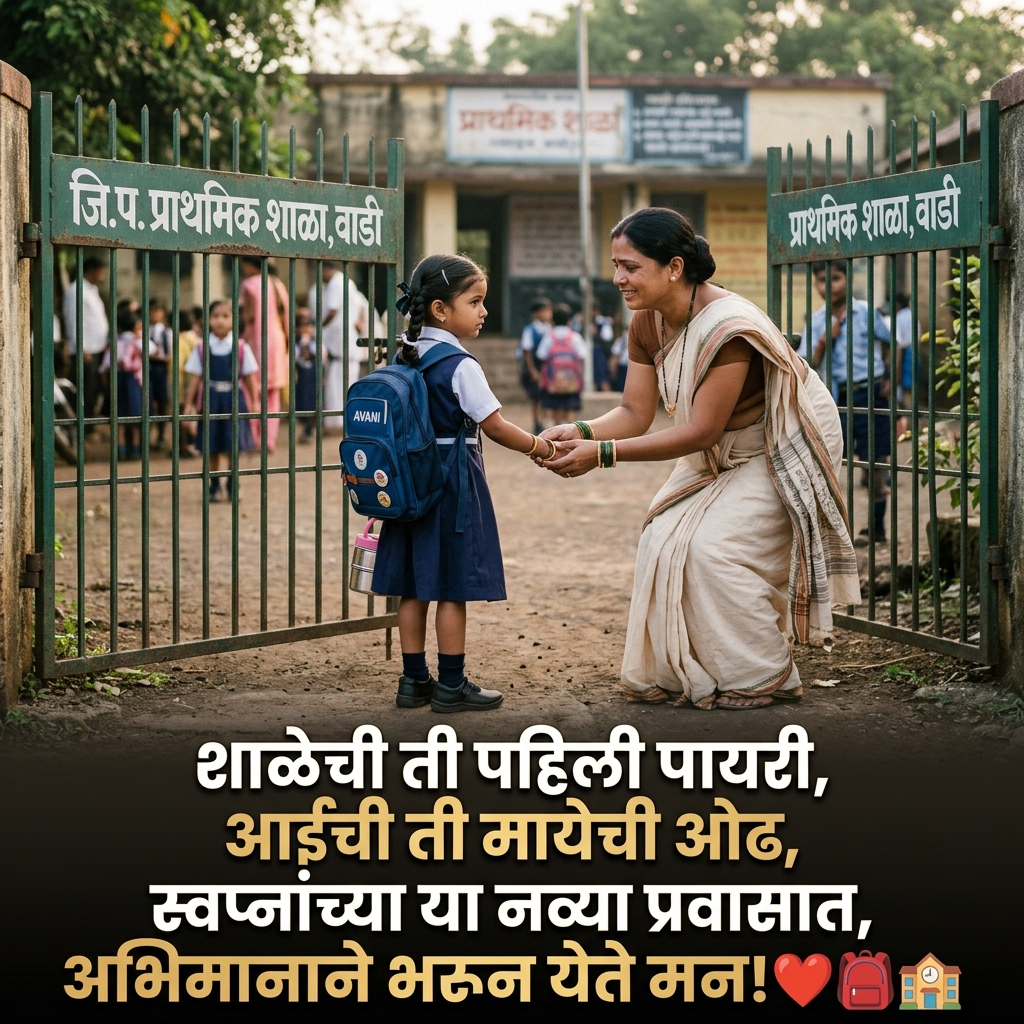 School Shayari in Marathi
