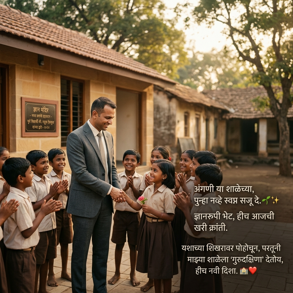 School Shayari in Marathi