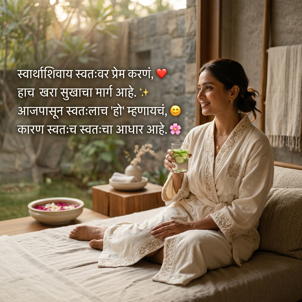 Self Love Shayari in Marathi