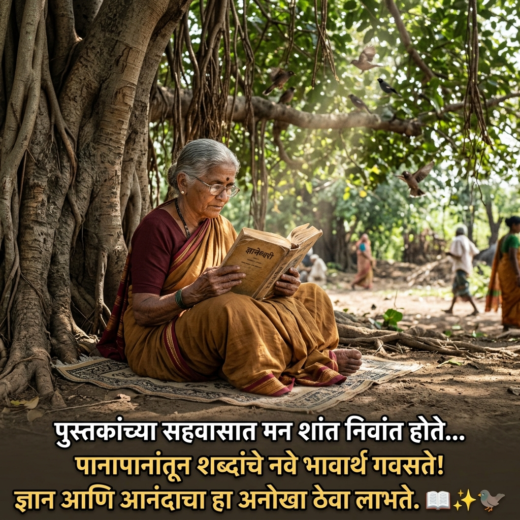 Shayari on Books in Marathi
