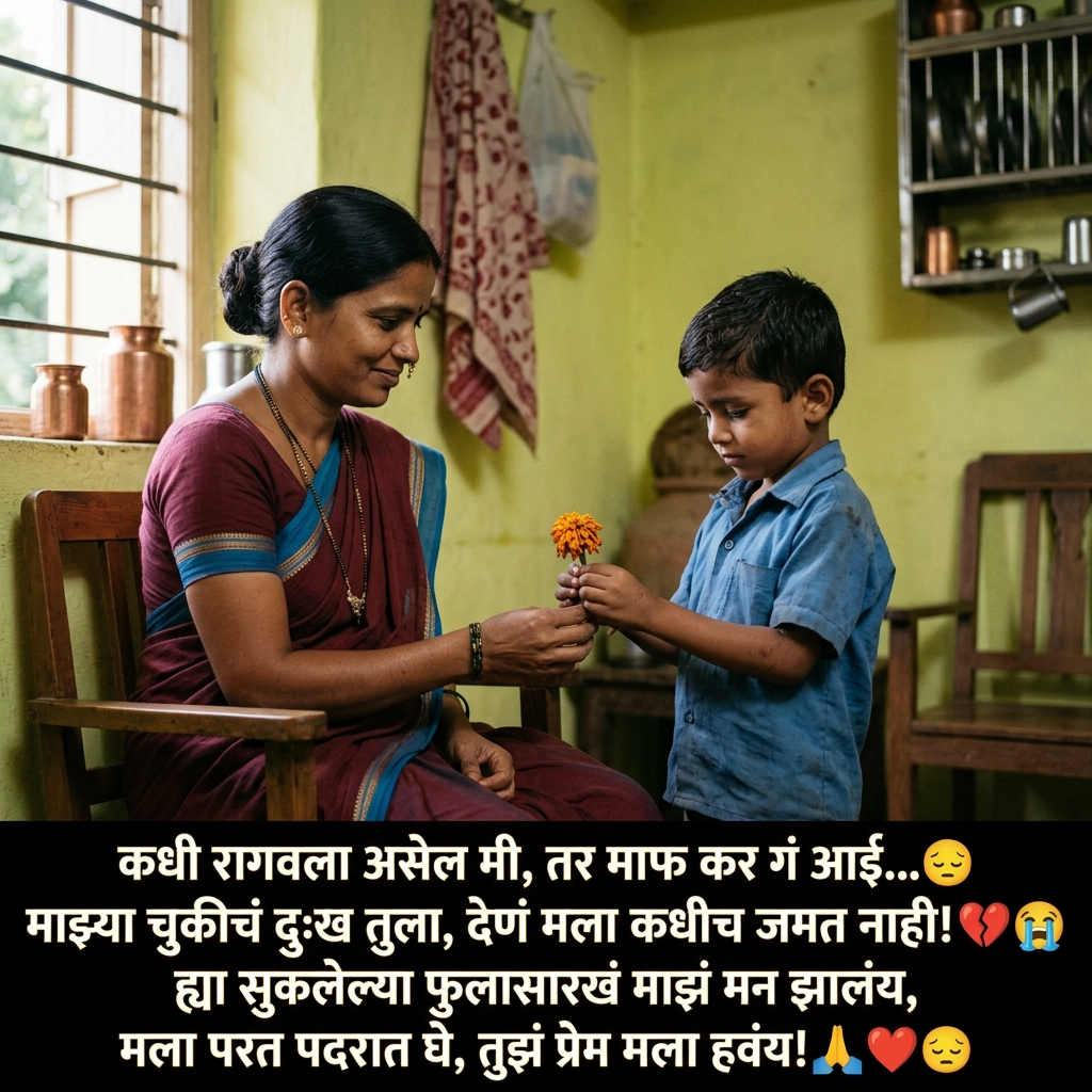 Sorry Shayari in Marathi
