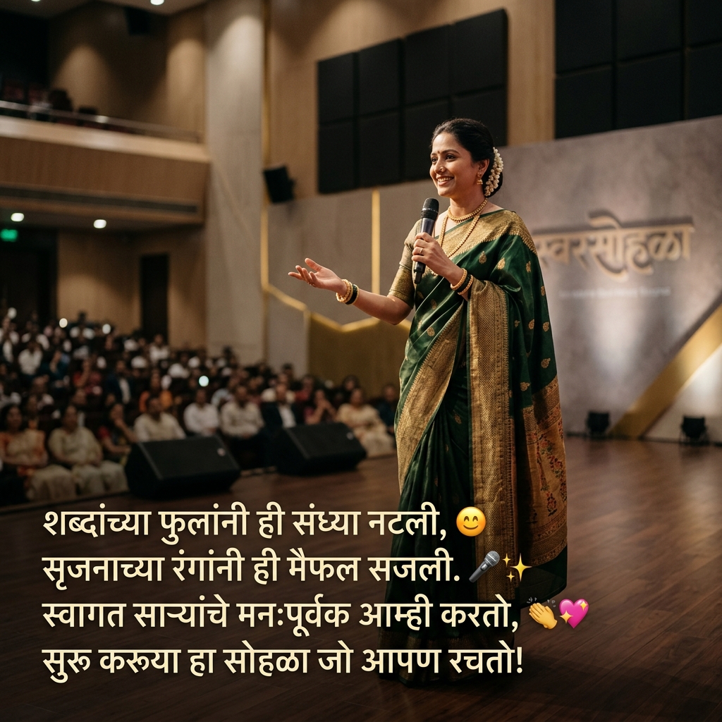 Sutrasanchalan Shayari in Marathi