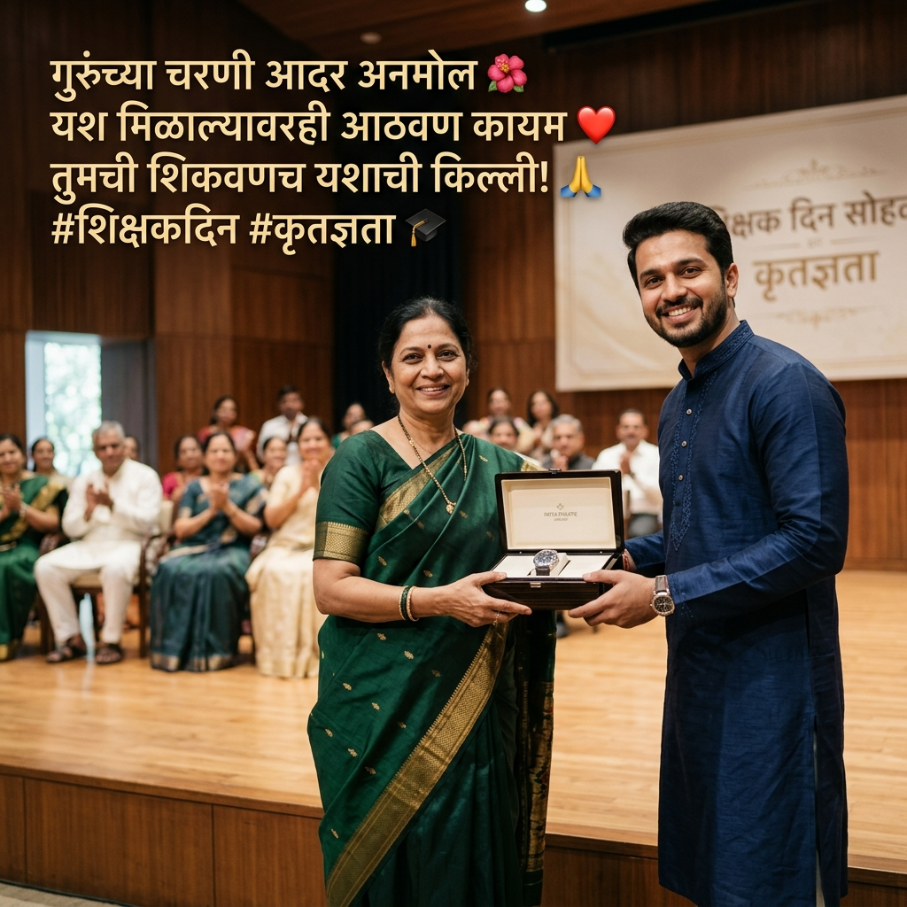 Teachers Day Shayari in Marathi