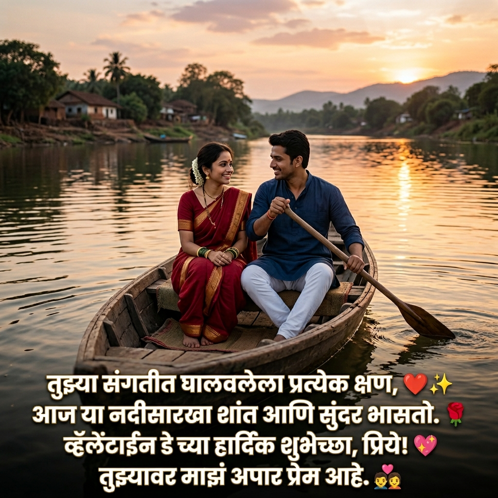 Valentine Day Shayari in Marathi