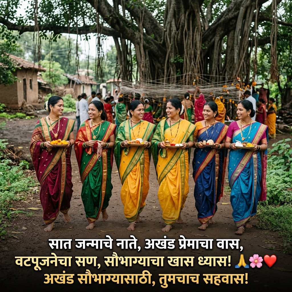 Vat Purnima Shayari in Marathi