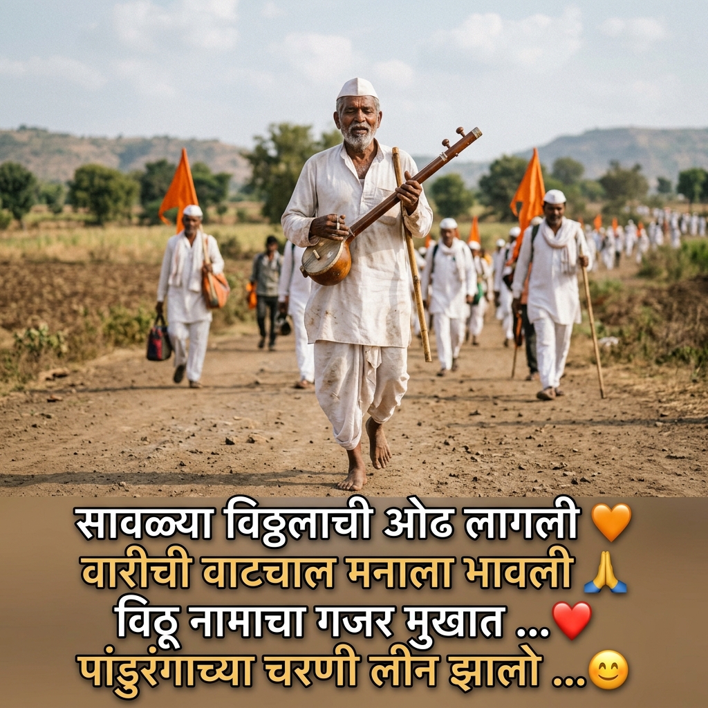 Vitthal Shayari in Marathi