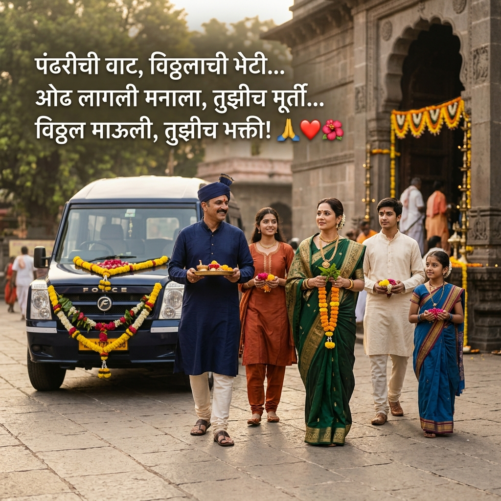 Vitthal Shayari in Marathi