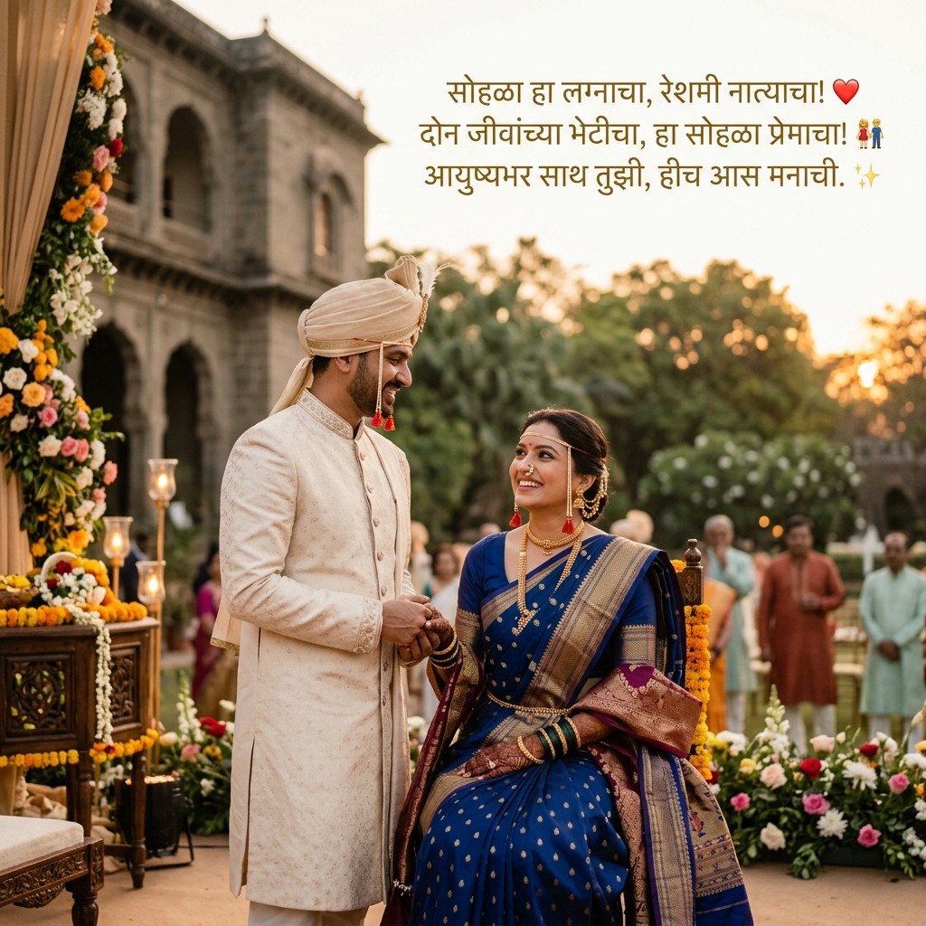 Wedding Shayari in Marathi