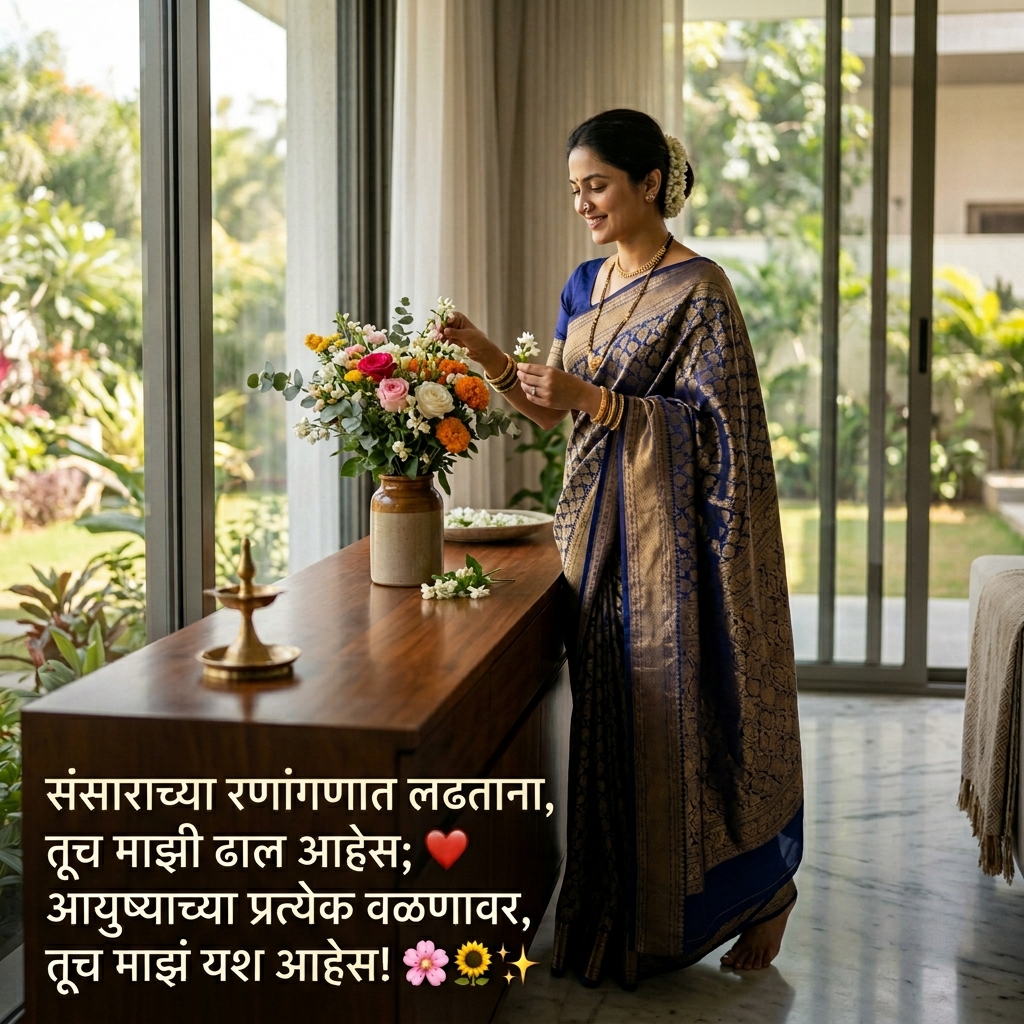Wife Shayari in Marathi 