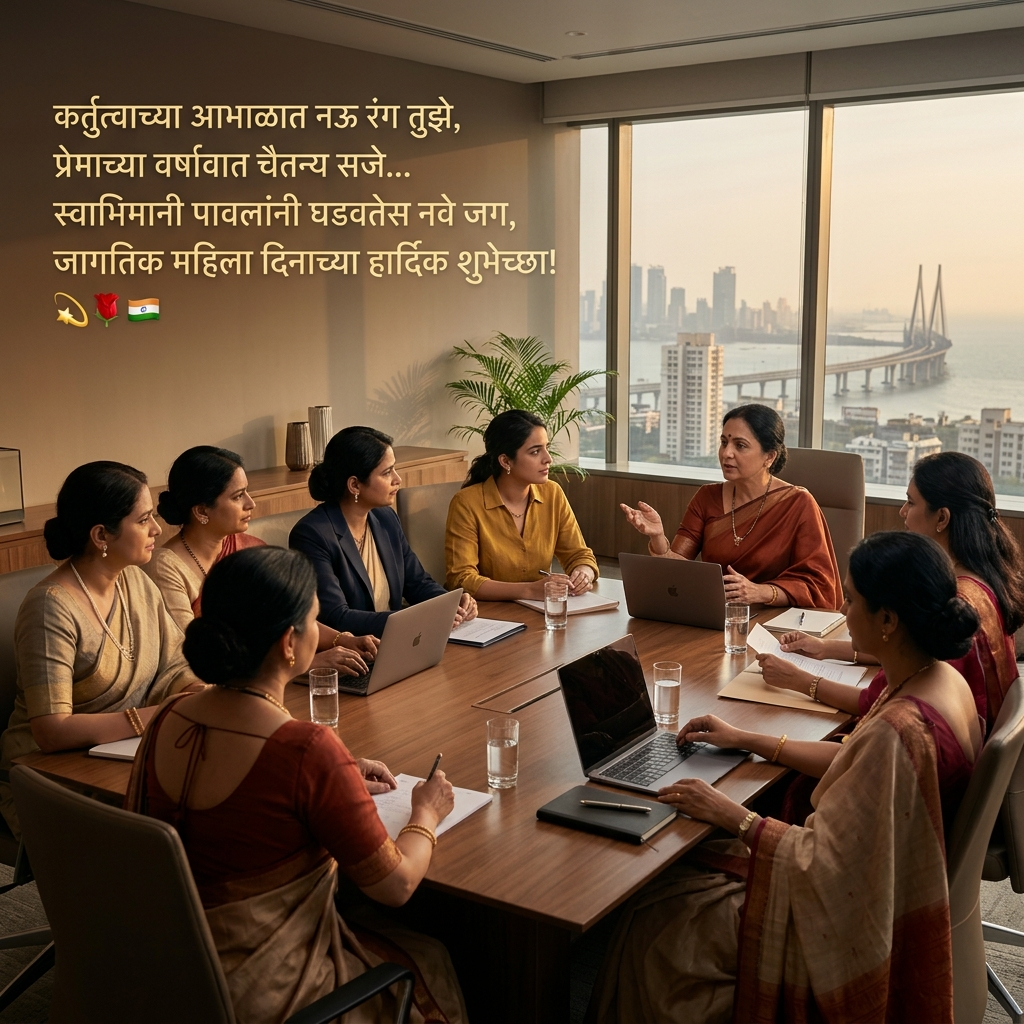 Women's Day Shayari in Marathi 