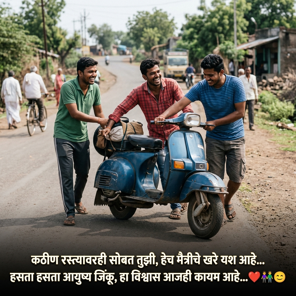 Yaari Shayari in Marathi